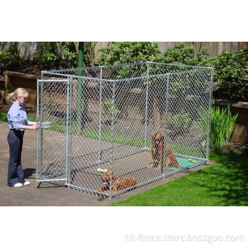 wholesale galvanized chain link fence dog kennel